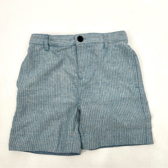 ME & HENRY Boy's Flat Front Lightweight Pin Stripe Shorts Size 4/5Y - Picture 1 of 8